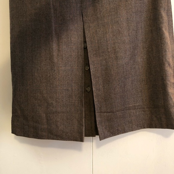 1980’s pinup ILGWU Vintage wool a-line high waist skirt - Picture 4 of 8